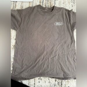 Ford Brown T-Shirt with White Logo